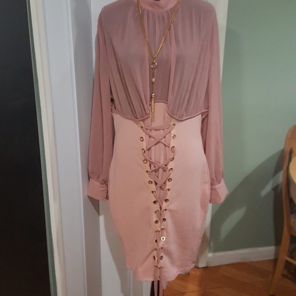 Pink cute dress - Picture 2 of 3